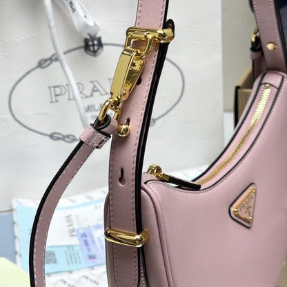 Lambskin Top Handle Bag
