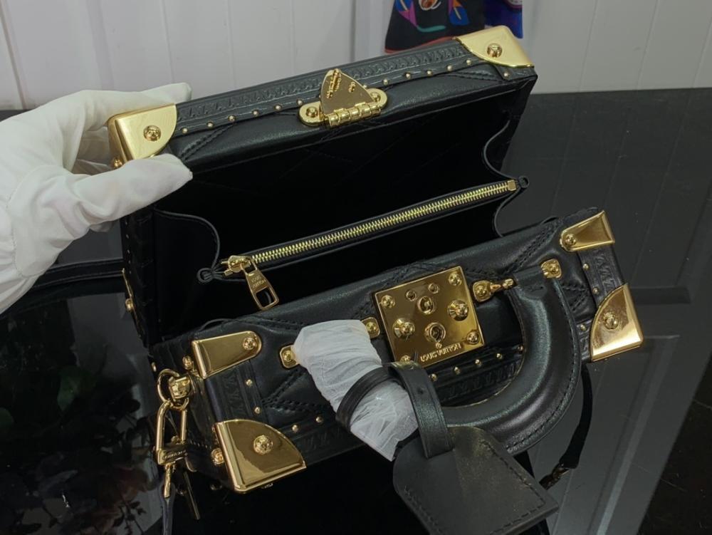 Luxury Leather Top Handle Bag