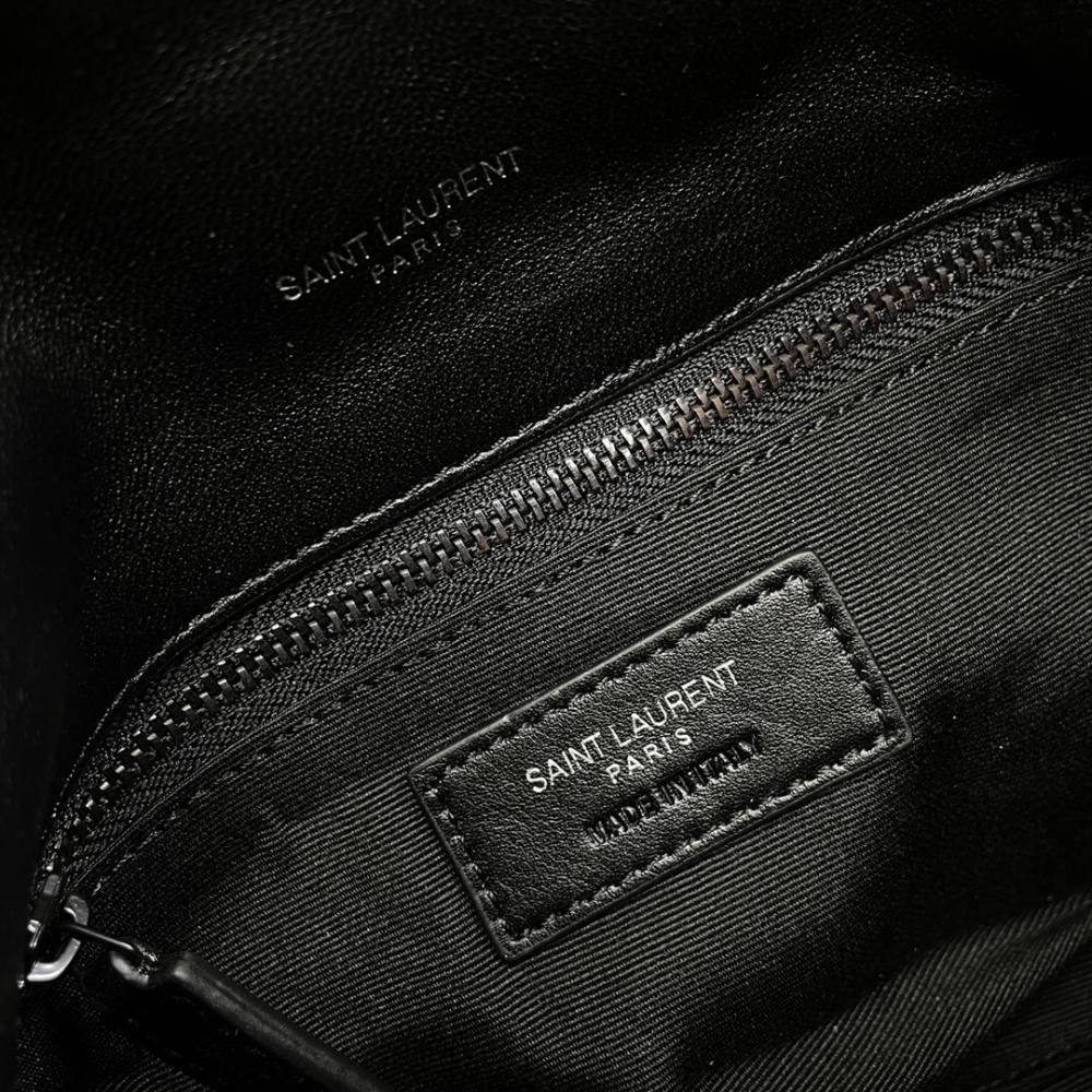 Embroidered Leather Shoulder Bag