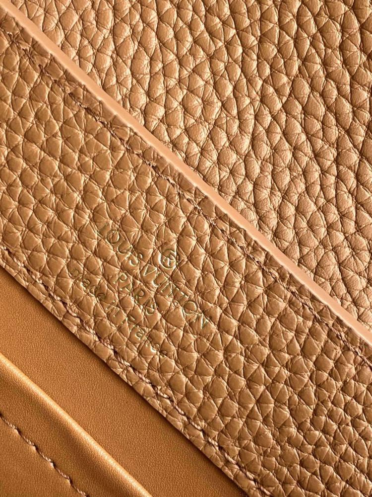 Monogram Leather Shoulder Bag