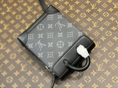 Classic Italian-Inspired Canvas Top Handle Bag