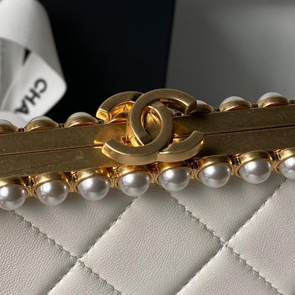 Gold Lambskin Wallet