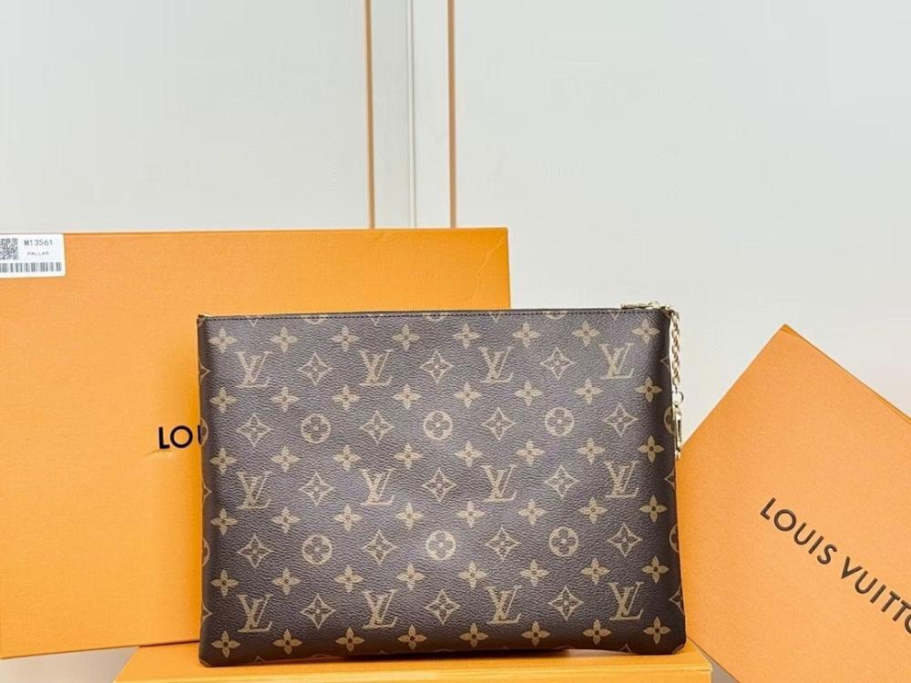 Alma Gold Monogram Travel Bag