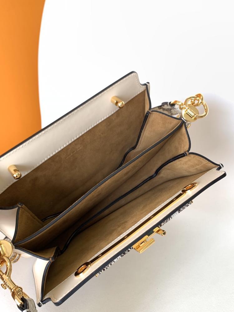 Leather Top Handle Bag