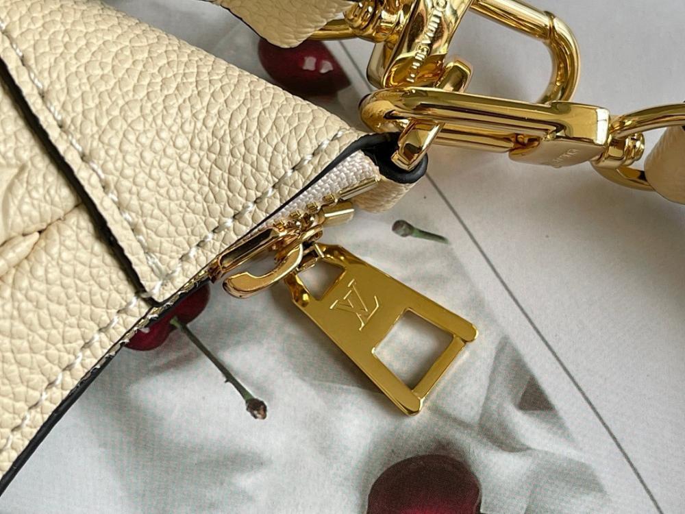 Modern Monogram Leather Shoulder Bag