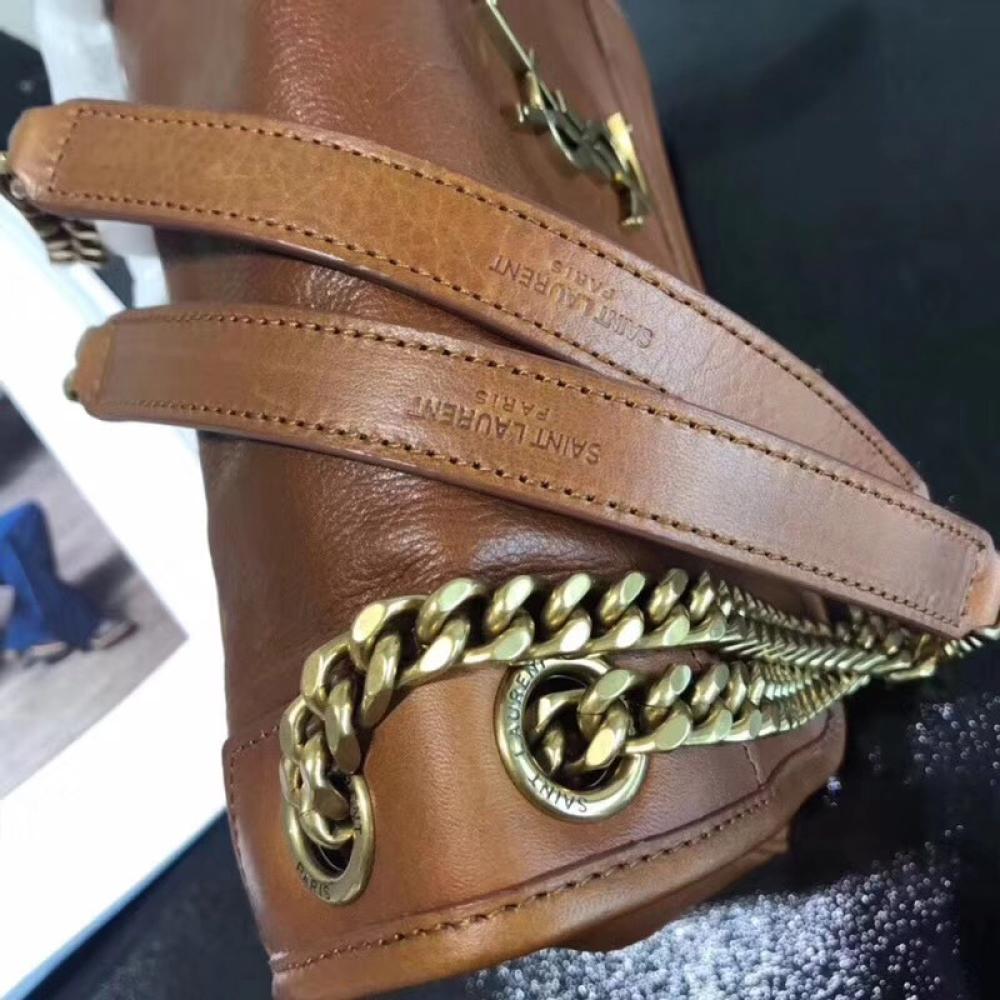 Leather Top Handle Bag