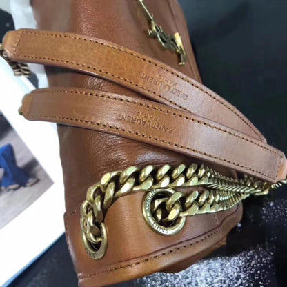 Leather Top Handle Bag