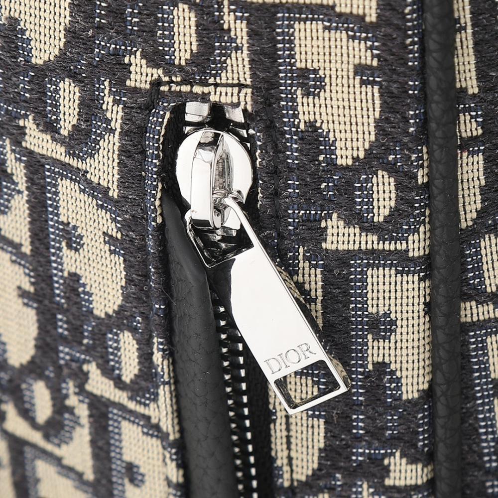 Modern Elegant Black Leather Backpack