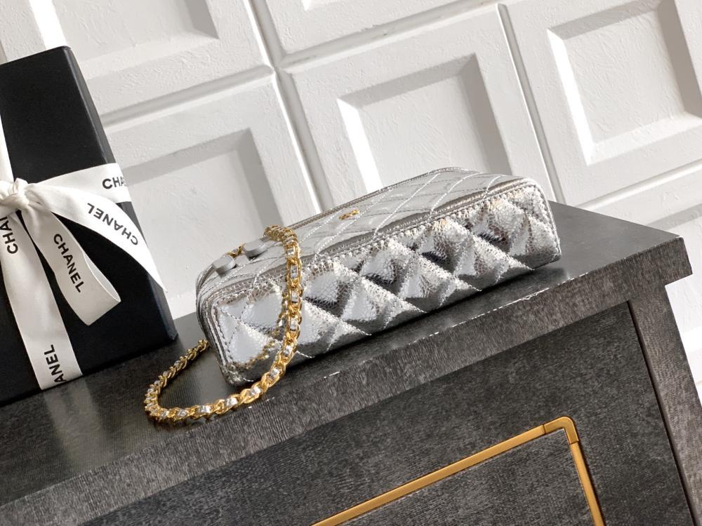 Silver Shoulder Bag