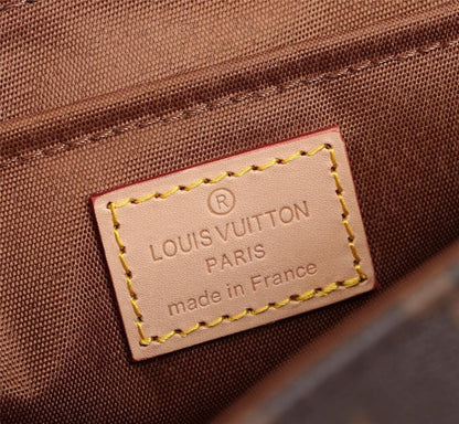 Alma Gold Shoulder Bag