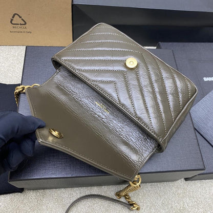 Leather Top Handle Bag