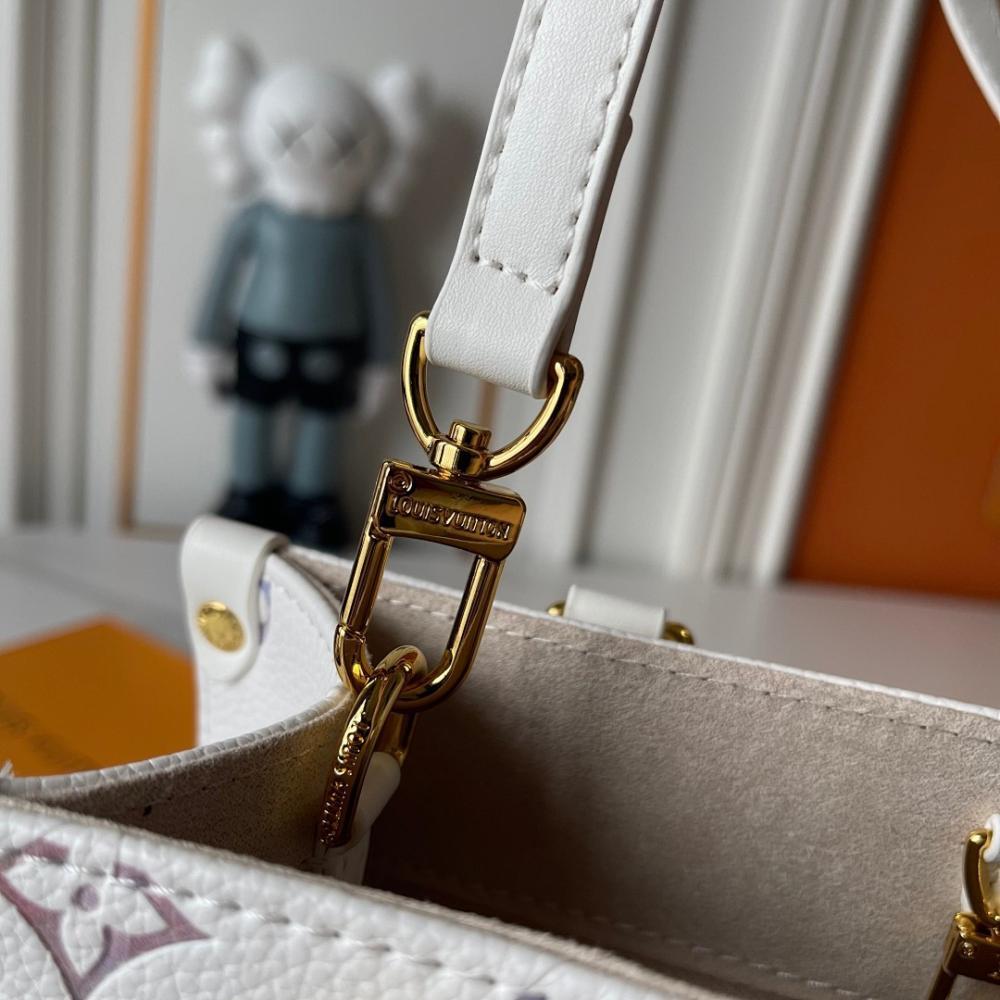 OnTheGo Monogram Leather Shoulder Bag
