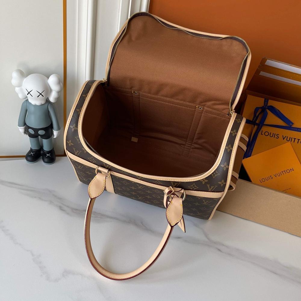 Modern Monogram Leather Crossbody Bag – Limited Edition