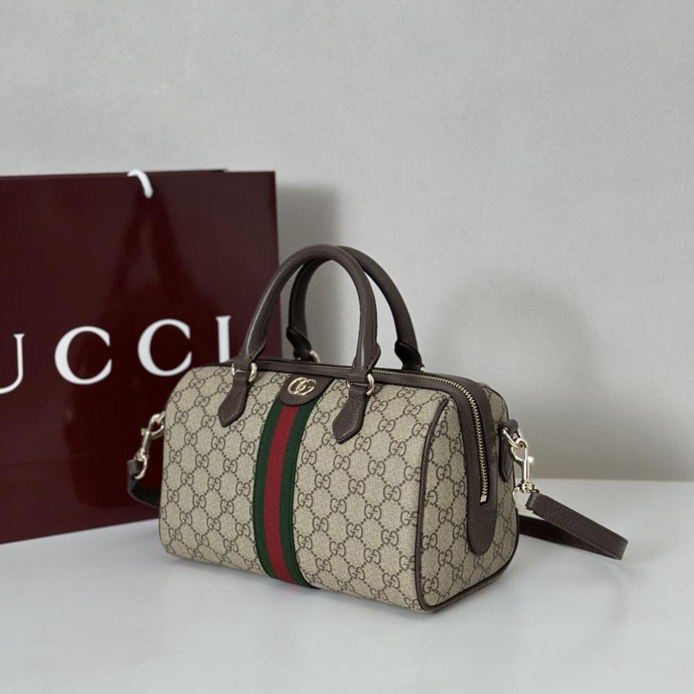 Leather Top Handle Bag