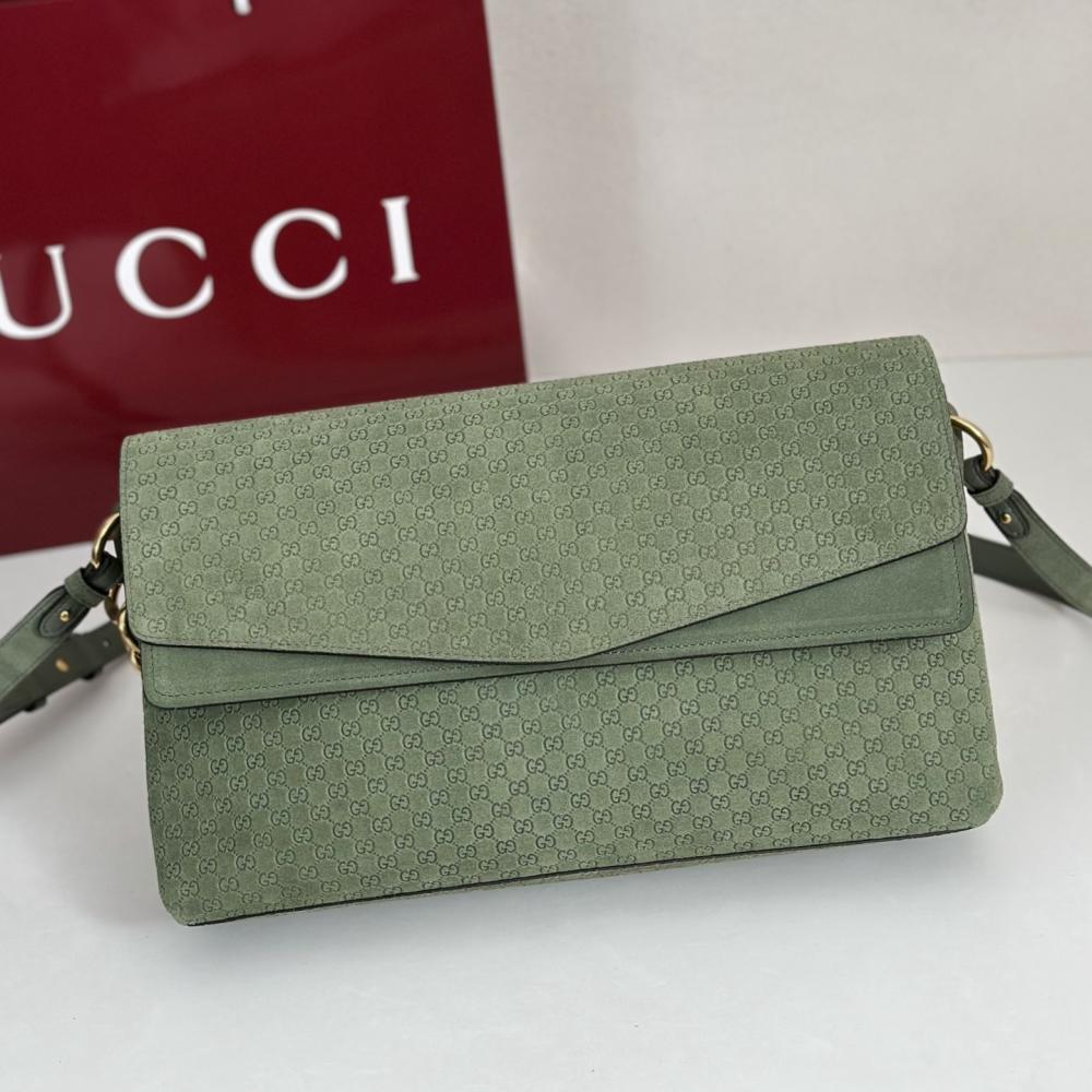 Suede Top Handle Bag