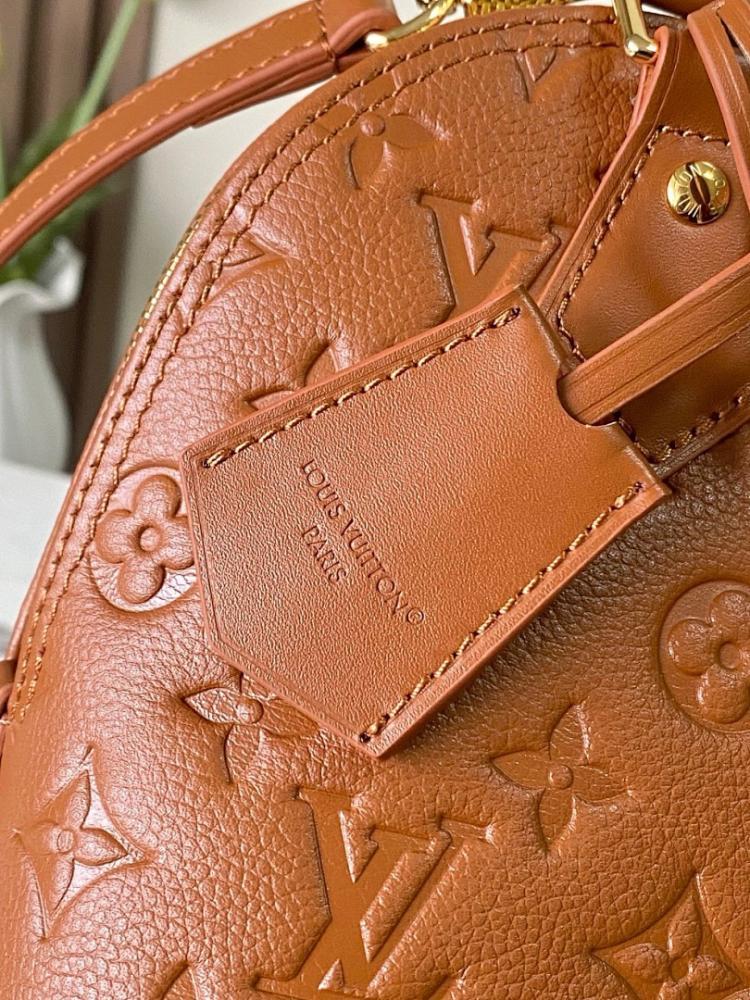 Alma Gold Leather Tote Bag