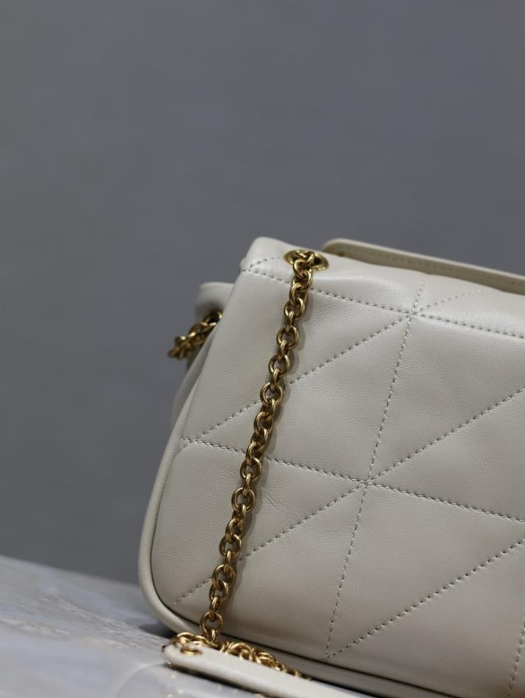 Modern Elegant Lambskin Top Handle Bag