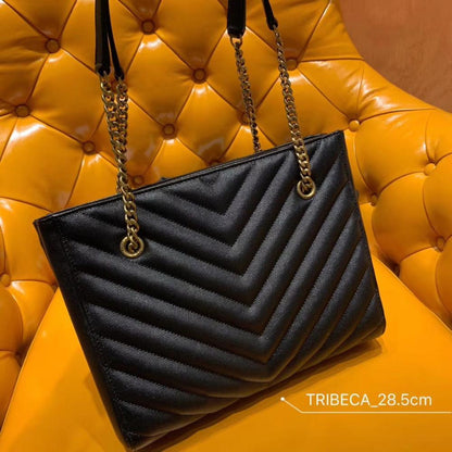 Leather Top Handle Bag