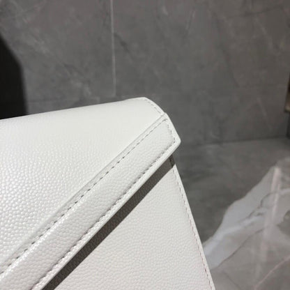 Modern Luxury Studded Leather Top Handle Bag