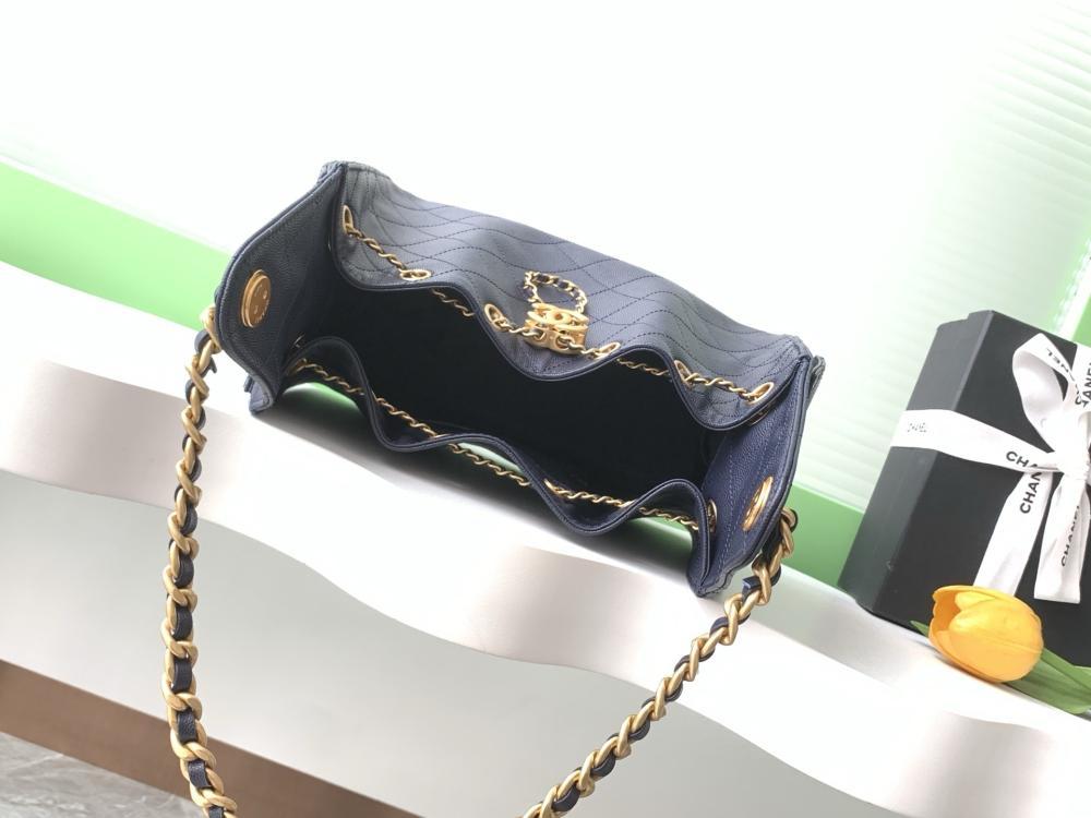 Alma Gold Hobo Bag