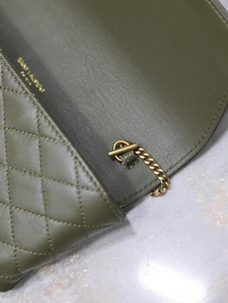 Modern Embroidered Lambskin Crossbody Bag
