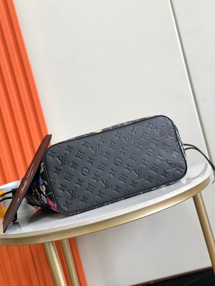 Neverfull Leather Tote Bag
