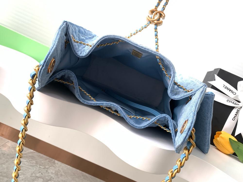 Alma Denim Bucket Bag