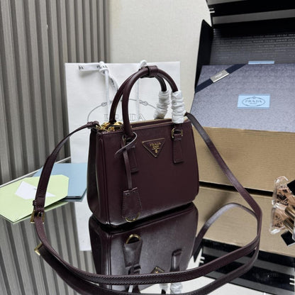 Gold Leather Shoulder Bag