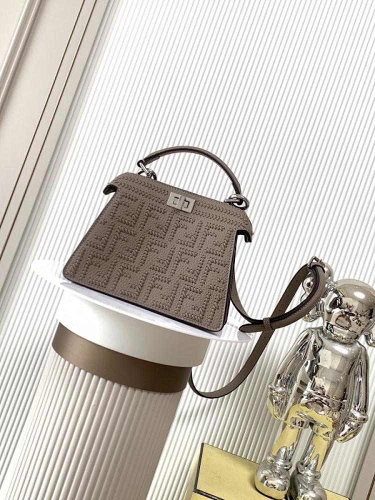 Calfskin Top Handle Bag