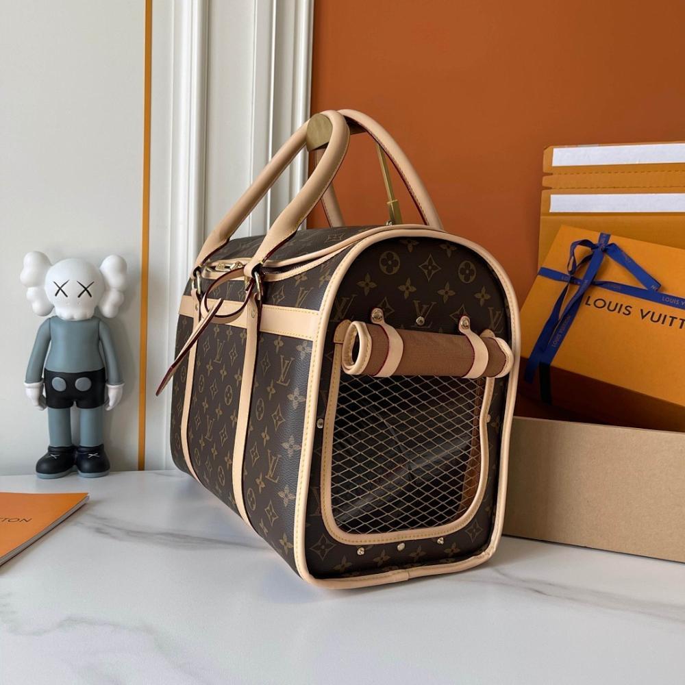 Modern Monogram Leather Crossbody Bag – Limited Edition