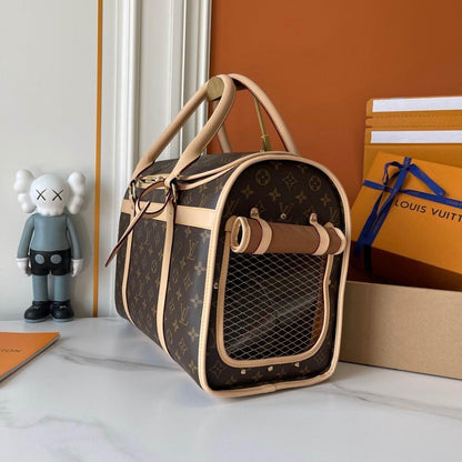 Modern Monogram Leather Crossbody Bag – Limited Edition