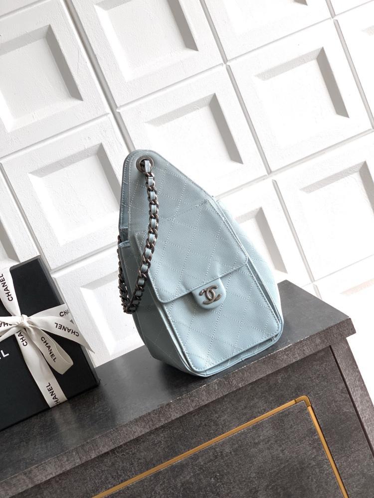 Gold Leather Bucket Bag