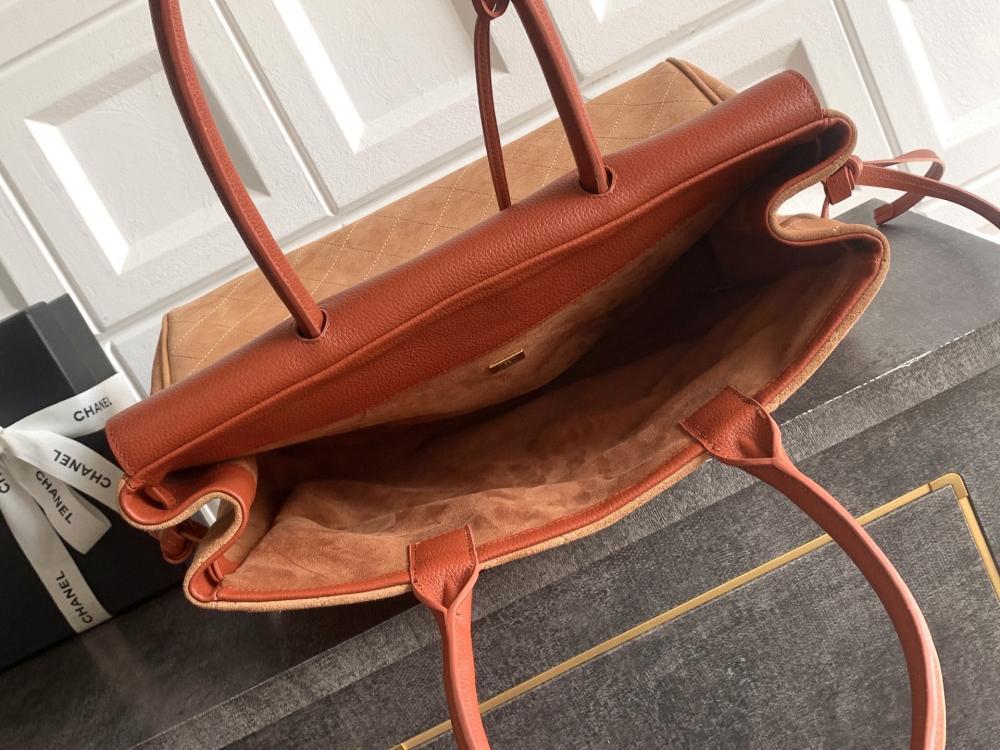 Classic Leather Top Handle Bag