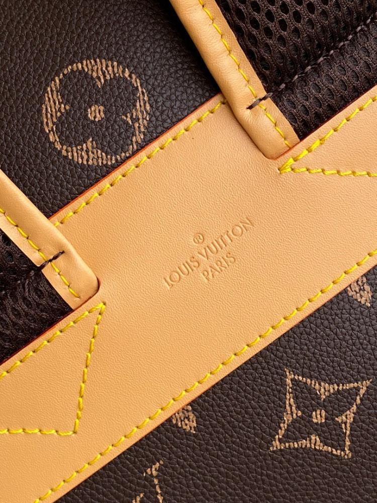 Italian-Inspired Stylish Monogram Leather Crossbody Bag