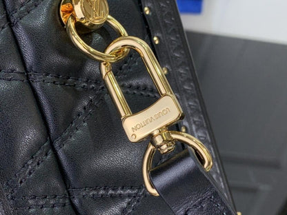 Luxury Leather Top Handle Bag