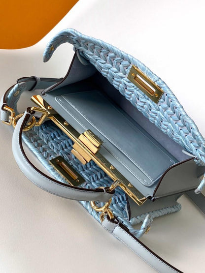 Classic Leather Top Handle Bag