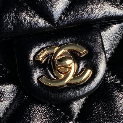 Woven Leather Top Handle Bag
