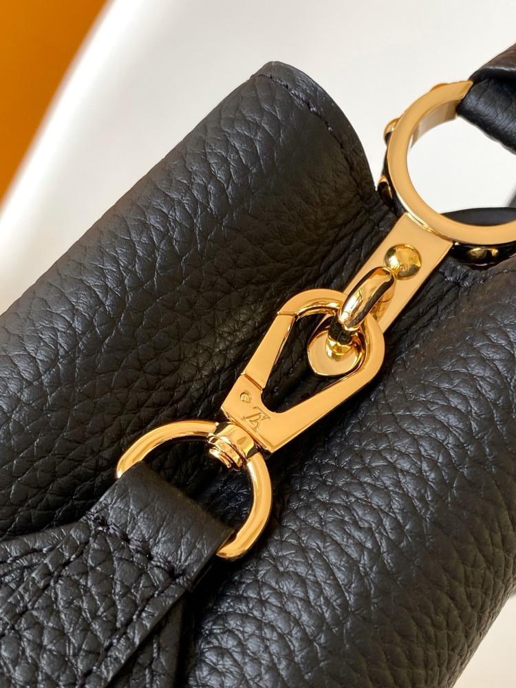 Leather Top Handle Bag