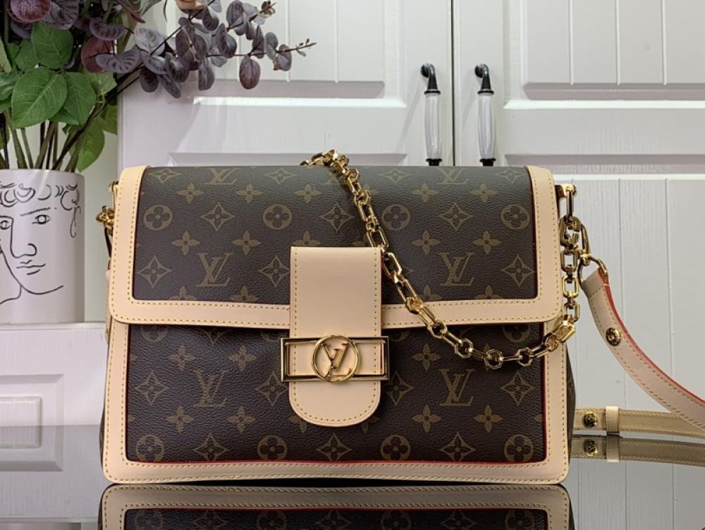Leather Top Handle Bag