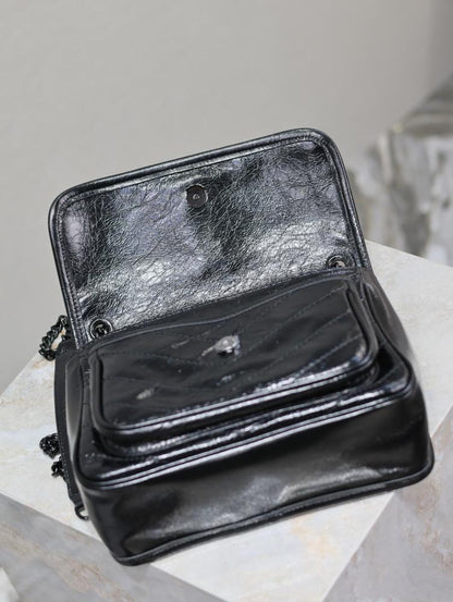Leather Top Handle Bag