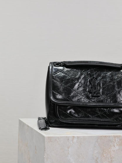 Leather Top Handle Bag