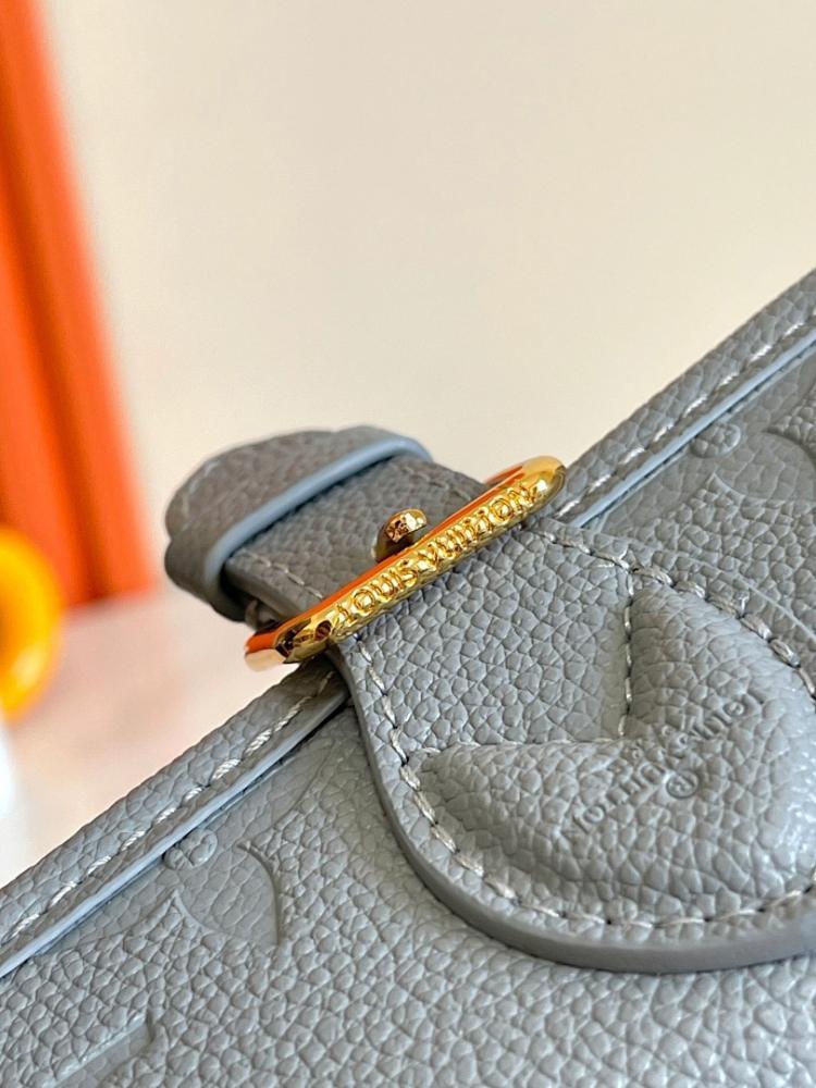 Diane Monogram Leather Shoulder Bag