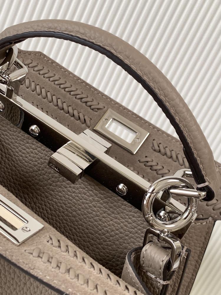 Calfskin Top Handle Bag