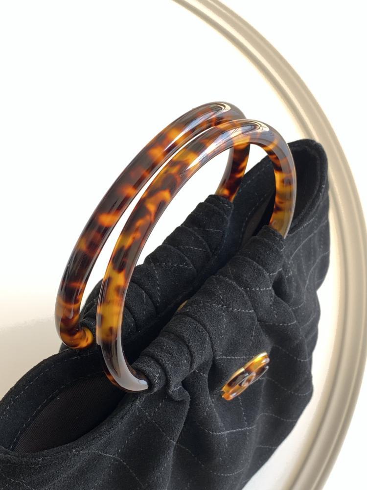 Alma Leather Top Handle Bag