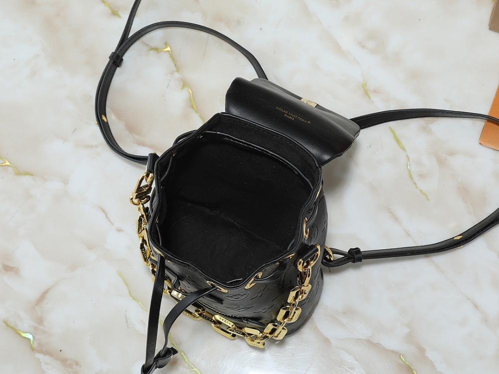 Luxury Premium Monogram Leather Shoulder Bag