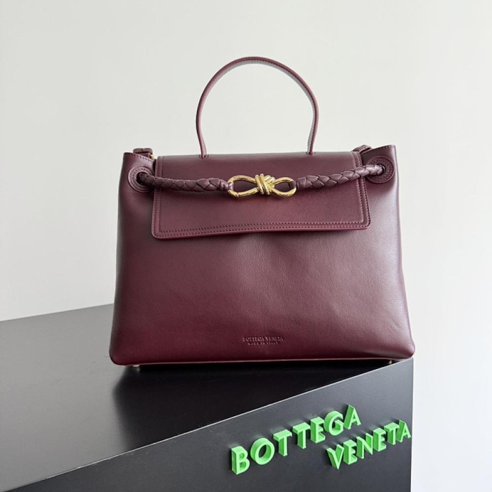 Leather Top Handle Bag