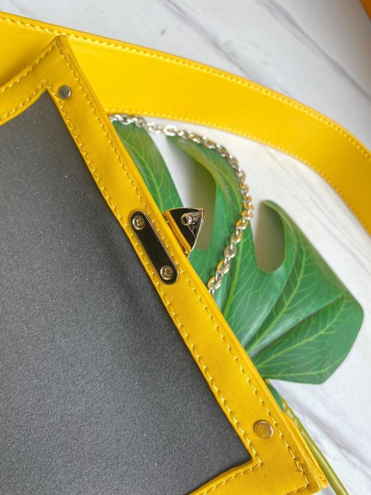 Alma Studded Jacquard Shoulder Bag