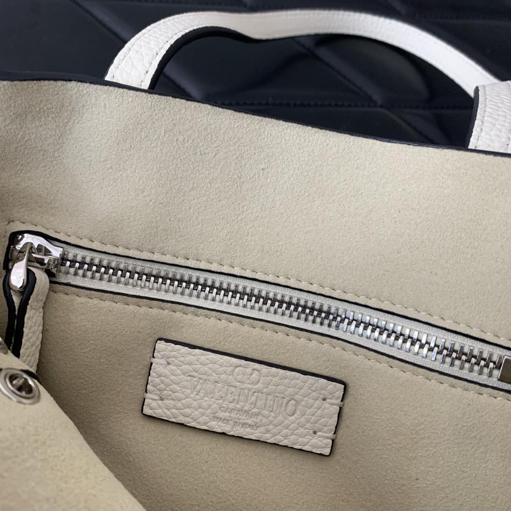 Studded Top Handle Bag