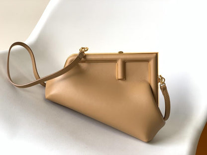 Leather Top Handle Bag