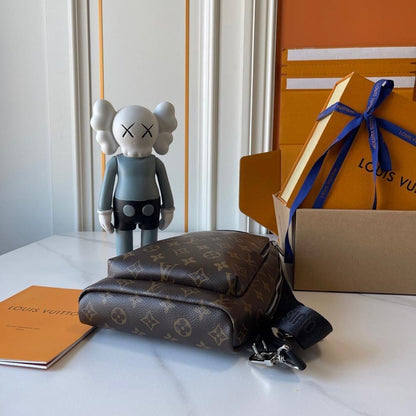 Modern Elegant Monogram Calfskin Shoulder Bag – Special Edition
